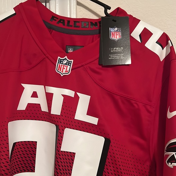 Men’s Atlanta Falcons Jersey - Red - Picture 4 of 4